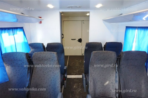 Вахтовый автобус "Берлога" КамАЗ 43118, 10 мест, с грузовым отсеком 6