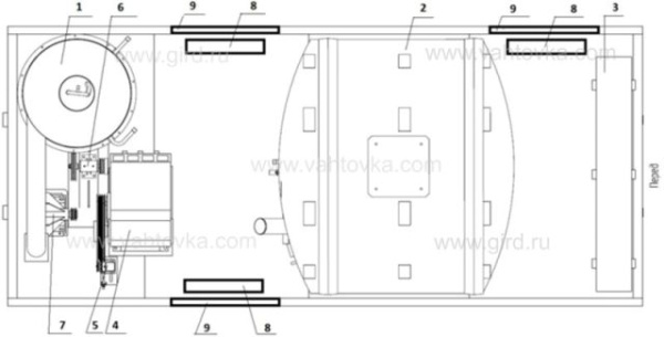ППУ 1600/100 на шасси Урал 5557-4112-80М 3