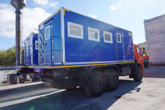 ТБМ столовая передвижная на шасси КамАЗ 43118 4