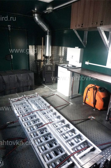 ТБМ КамАЗ 43502 с зоной для размещения мототехники 8