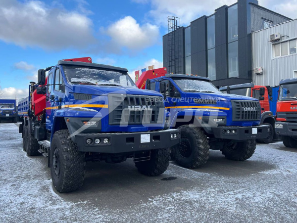 Бортовой автомобиль с КМУ ИМ-320 на шасси УРАЛ Next 1