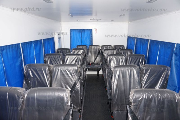 Вахтовый автобус "Берлога" Урал 4320-1151-61, 22 места 4