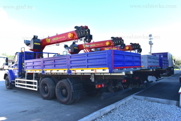 Бортовой автомобиль Урал 73945-6921-01М36 с кму ИТ-150 2