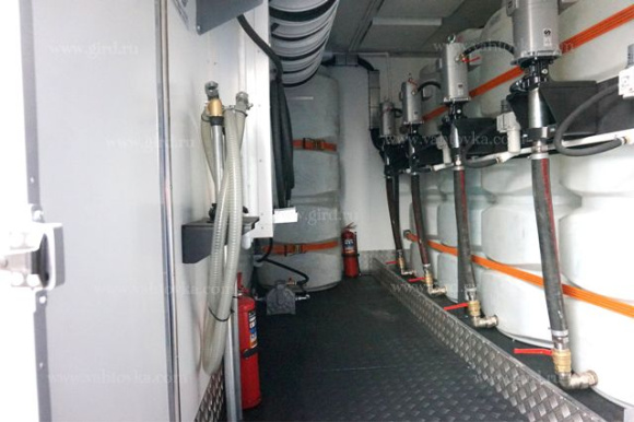 Маслостанция стационарная контейнерного типа 8