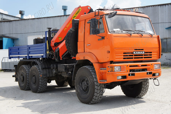 Камаз 65224 с КМУ Palfinger 30002-K 3
