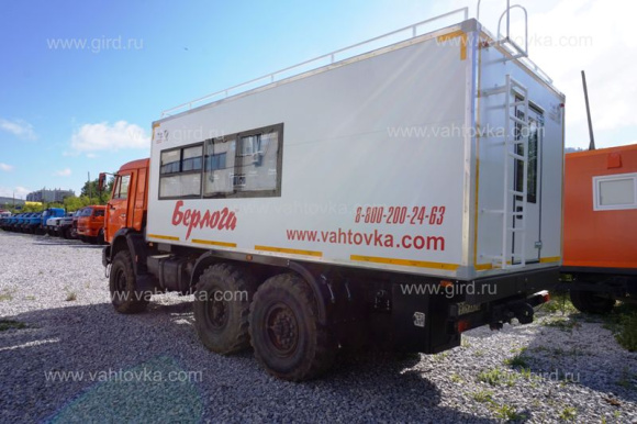 Автобус вахтовый "Берлога" КамАЗ 43114 с жилым отсеком (14 мест) 3