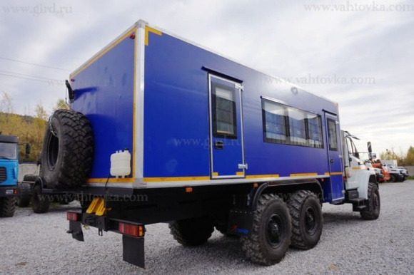 Вахтовый автобус Урал Next (метан), 20 мест с багажным отсеком 5