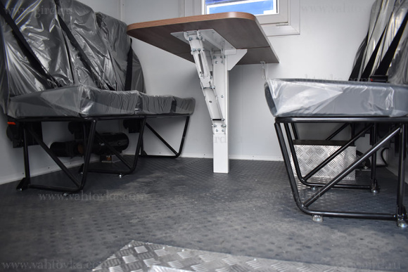 ПАРМ на базе Урал 4320 с бортовой платформой и КМУ ИМ-25 (метан) 5