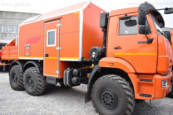 ПАРМ КамАЗ Камаз 43118-23027-50 с КМУ РК 10000А 11