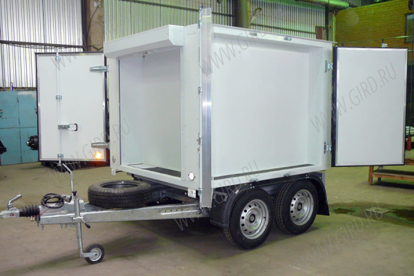 Изотермические фургоны на автомобильных прицепах Knott 2
