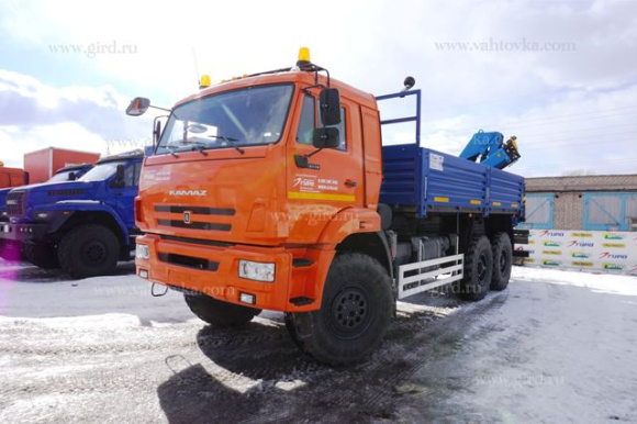 КамАЗ 43118 с КМУ ИМ-95 2