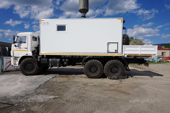 ТБМ на шасси КамАЗ с бортовой платформой 2