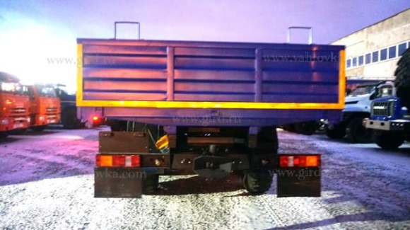 Бортовой автомобиль Урал Next с КМУ ИМ-25 4