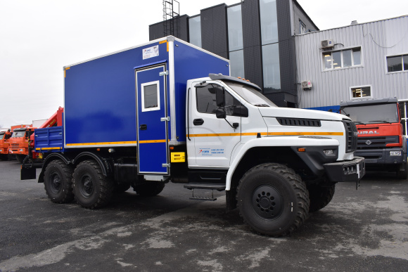 АРОК с КМУ ИМ 55 на шасси Урал Next 4320-6952-72