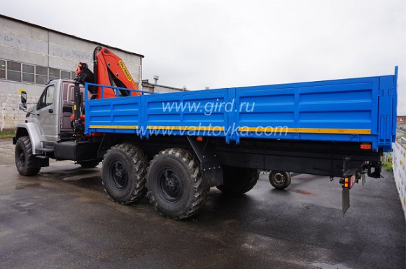 Бортовой автомобиль Урал Next с КМУ Palfinger РК 18500 4