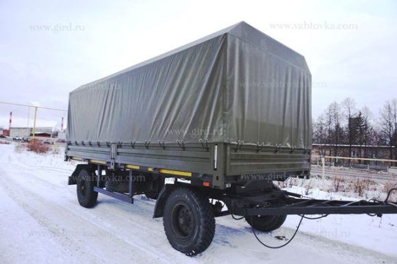 Бортовой прицеп с тентом 84242 2