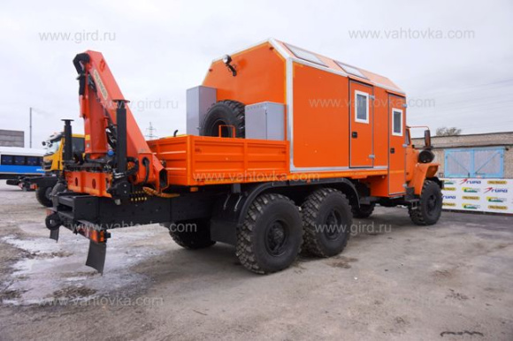 ПАРМ Урал 432007 с КМУ PK 8500A 2