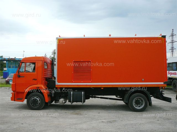 ДКТ машина для высоконапорной мойки КамАЗ 4308 4