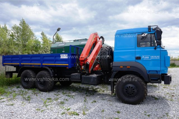 Бортовой автомобиль Урал 4320 с КМУ РК 17.001sld 2