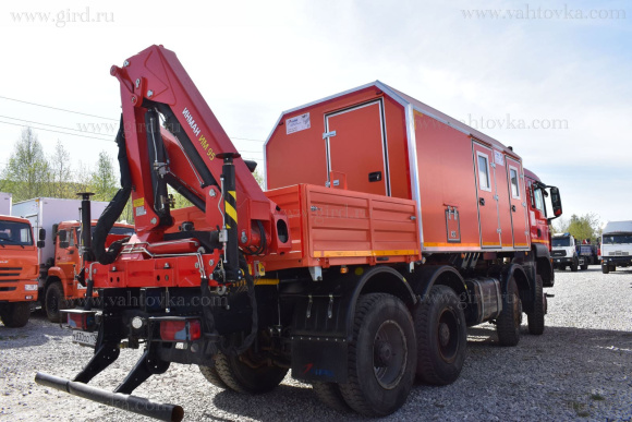 ПАРМ с КМУ ИНМАН ИМ 95  на шасси MAN 4