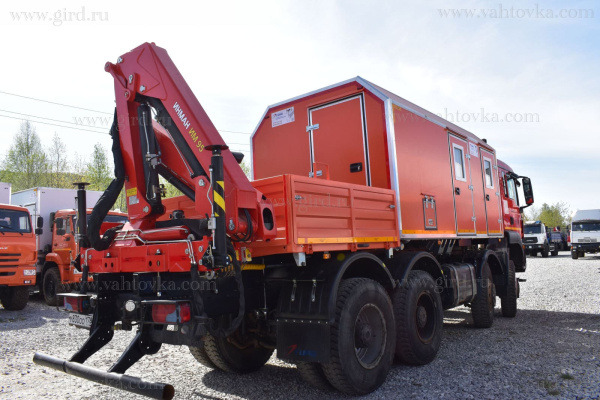 ПАРМ с КМУ ИНМАН ИМ 95  на шасси MAN 4