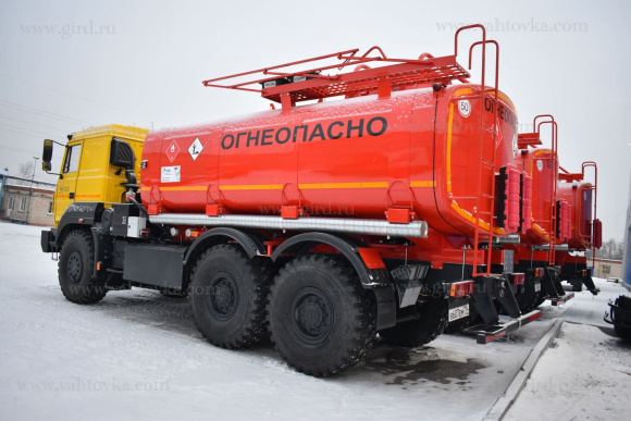 Автотопливозаправщик АТЗ-18 на шасси Урал 6370