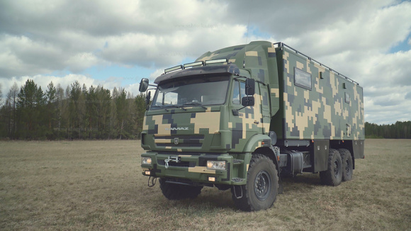 Автодом на базе Камаз 43118