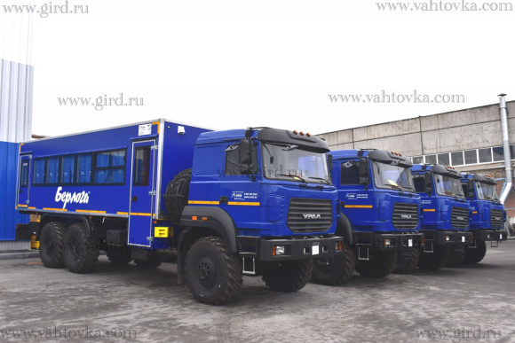 Вахтовый автобус Урал 4320 (метан), 28 мест 2
