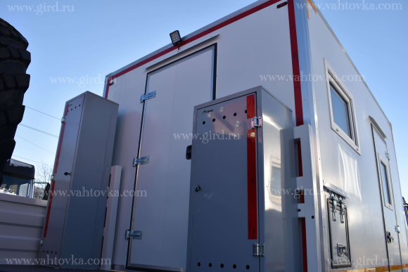 ПАРМ с с КМУ ИНМАН ИМ 95 на шасси Камаз 43118 6