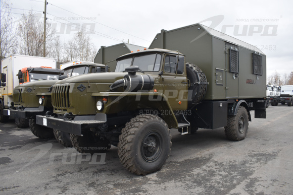 Автомобиль для оказания медицинской помощи Урал 432063-8001112-31 2