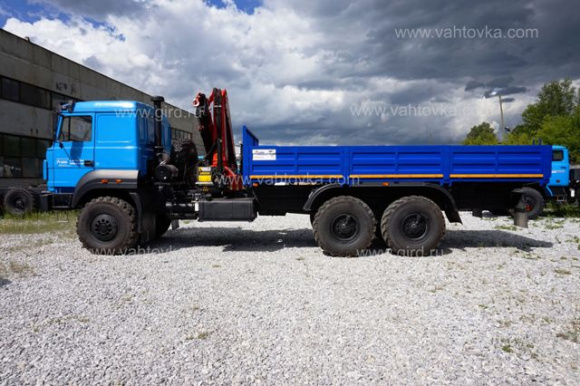 Бортовой автомобиль Урал 4320 с КМУ РК 17.001sld 3