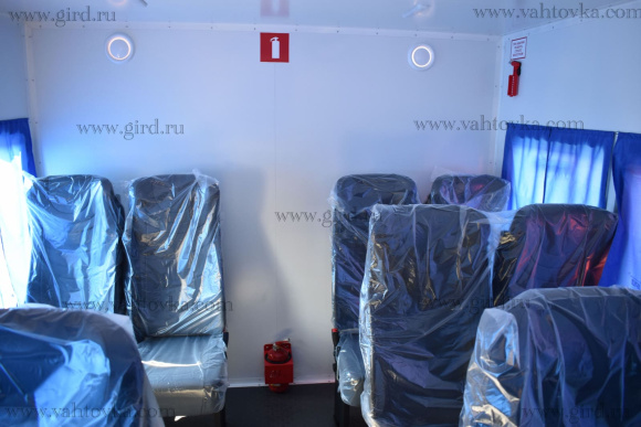 Вахтовый автобус БЕРЛОГА 32 места на шасси Камаз 43118-3027-48 7