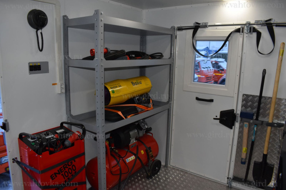 Передвижная мастерская ПАРМ с КМУ ИМ-77 на шасси Камаз 43118 10