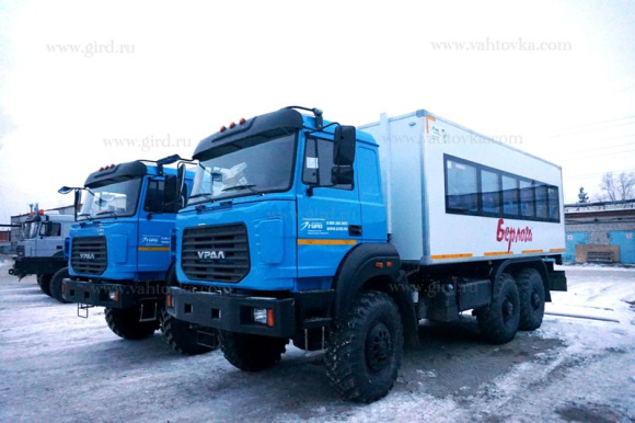 Вахтовый автобус "Берлога" Урал 4320-4151-81 (24 места) 2