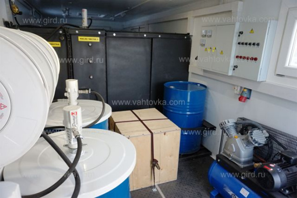 Маслораздаточная станция КамАЗ 43118-46 9