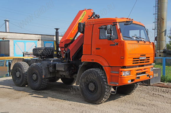 КамАЗ 65221 с КМУ Palfinger 30002K