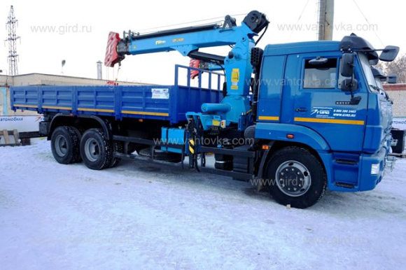КамАЗ 65117 с КМУ ИМ-240А 3