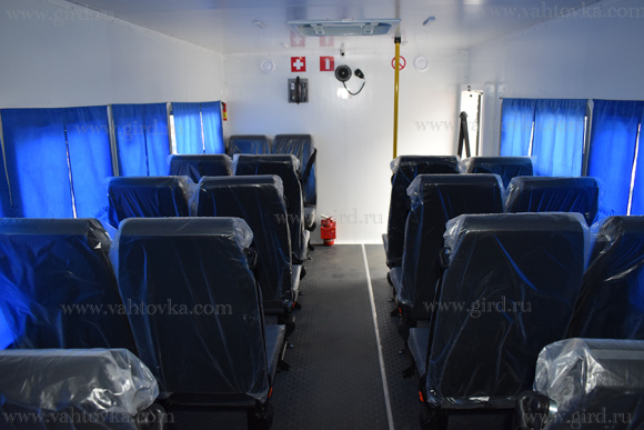 Вахтовый автобус Урал 4320 (метан), 26 мест 2