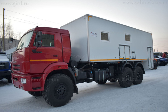 ПАРМ на шасси Камаз 43118 с пассажирским отсеком 2