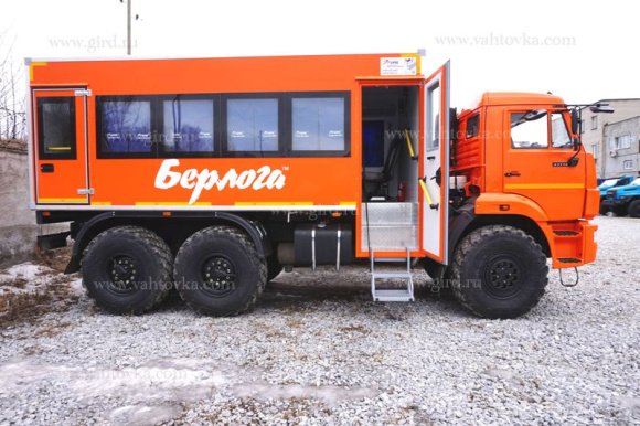 Вахтовый автобус "Берлога" КамАЗ 43118-3027-46 (22 места) 7
