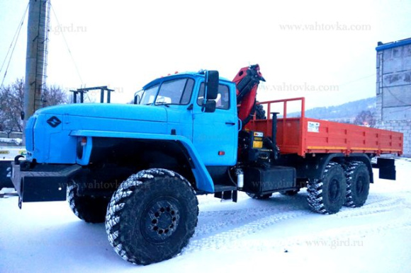 Бортовой автомобиль Урал 4320 с КМУ РК 5.001 2