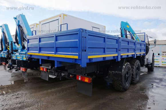 Бортовой автомобиль Урал Next с КМУ ИМ-50 3