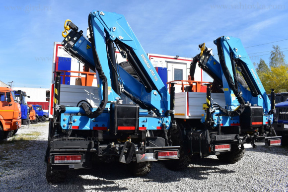 ПАРМ Камаз 43118 с КМУ ИНМАН ИМ 95 3