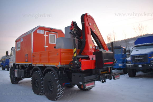 ПАРМ КамАЗ 43118-3086-50 с КМУ ИМ-150N 2