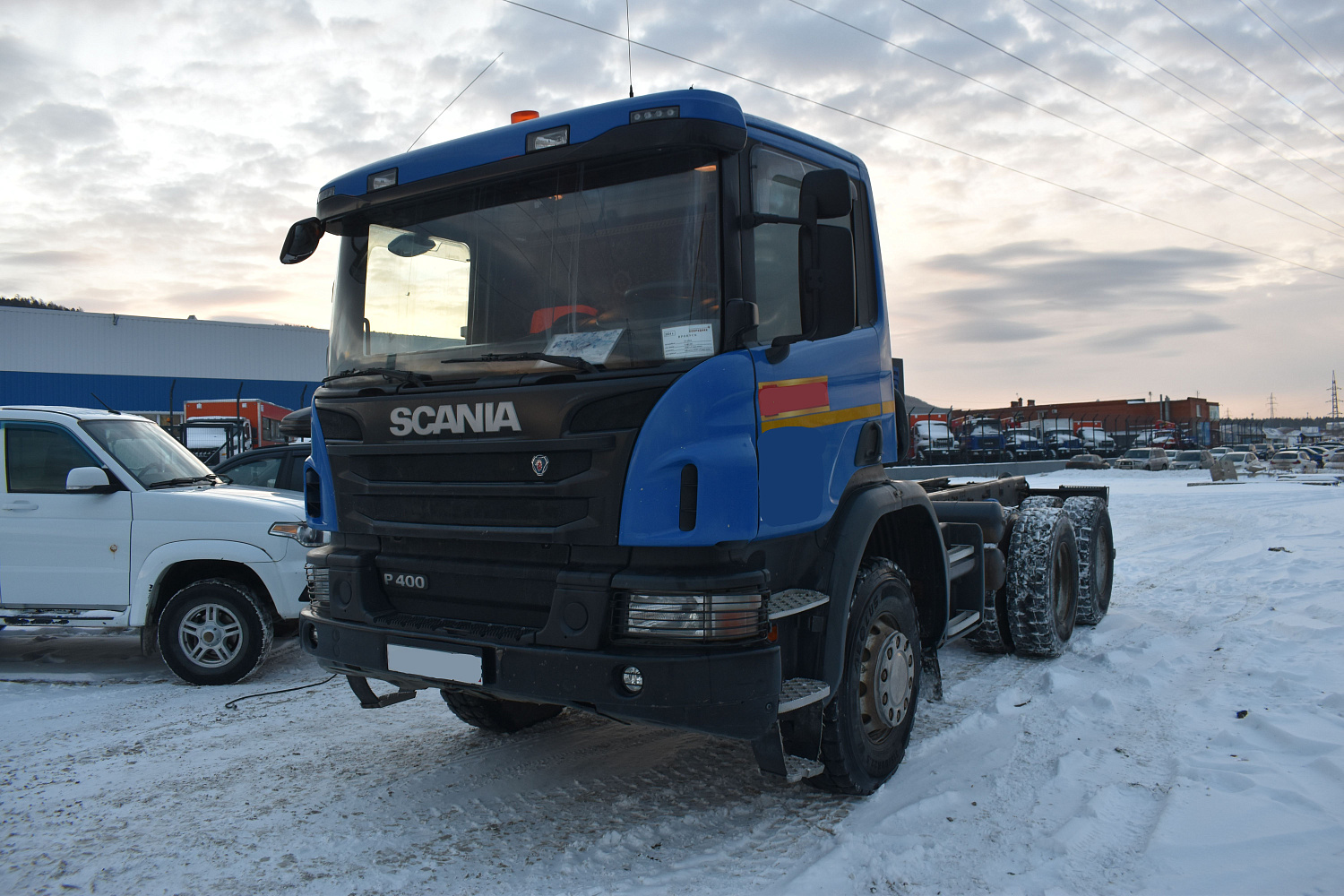 Переоборудование самосвала на шасси SCANIA в изотермический фургон