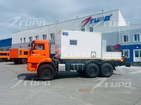 АРОК с КМУ ИМ 55 на шасси Камаз 43118-50