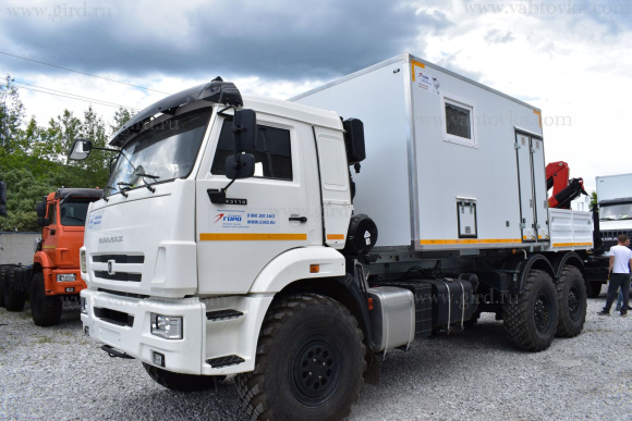 ПАРМ Камаз 43118 с КМУ Palfinger РК8500 2