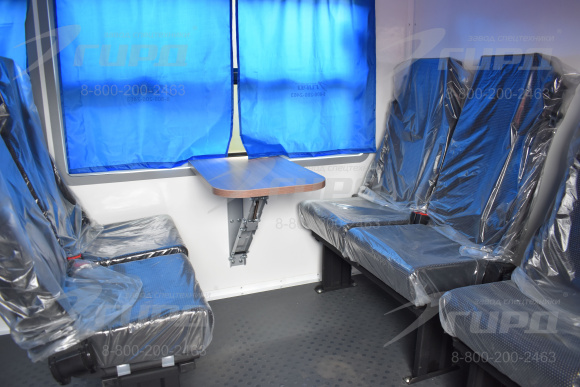 Вахтовый автобус (28 мест) на шасси КамАЗ 43228-1780-10 Конго