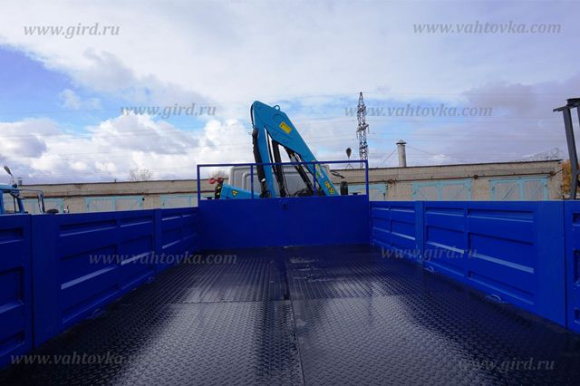 Бортовой автомобиль Урал Next с КМУ ИМ-50 5