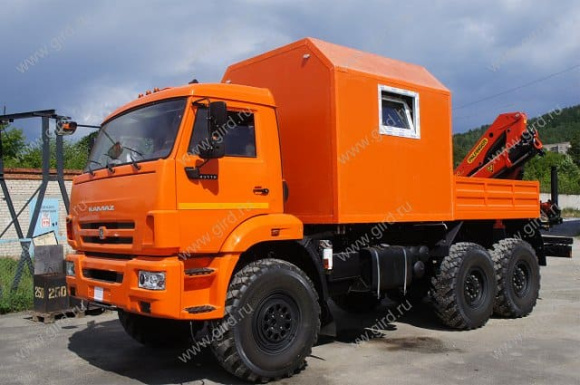 ГПА КамАЗ 43118-3027-46 с КМУ Palfinger РК 10000 8